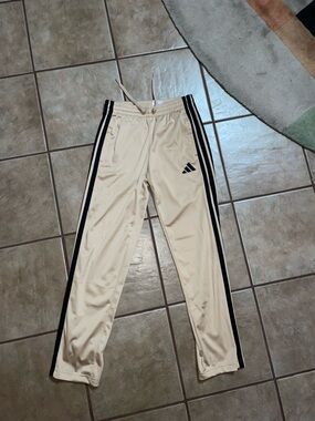 adidas cream pants